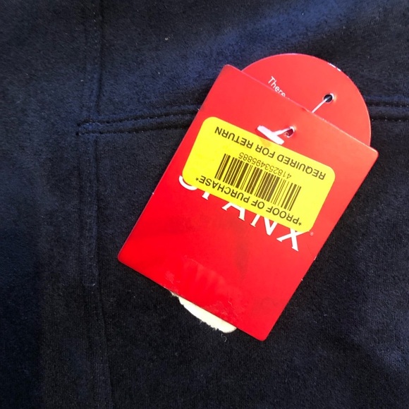 NWT Spanx Faux Suede Leggings In Black Size Small - Picture 8 of 9